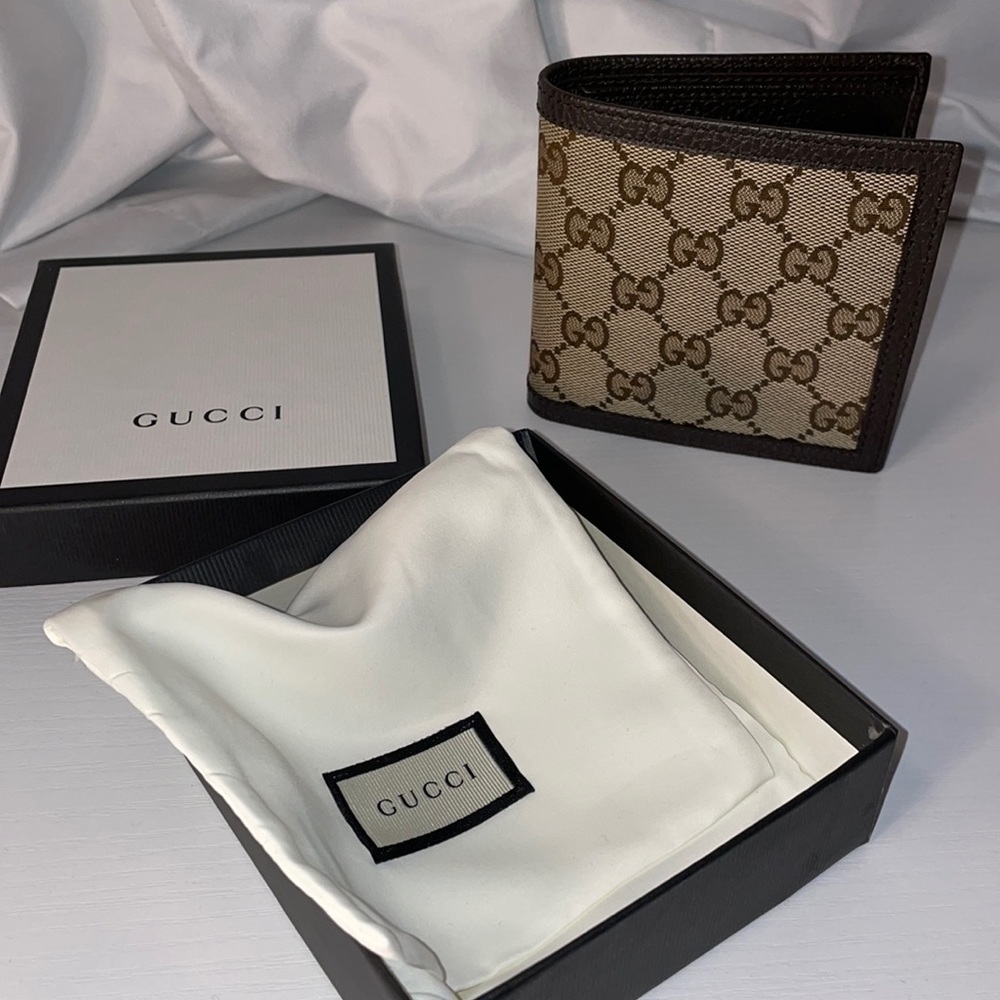 Gucci Monogram GG Bifold Men’s Wallet